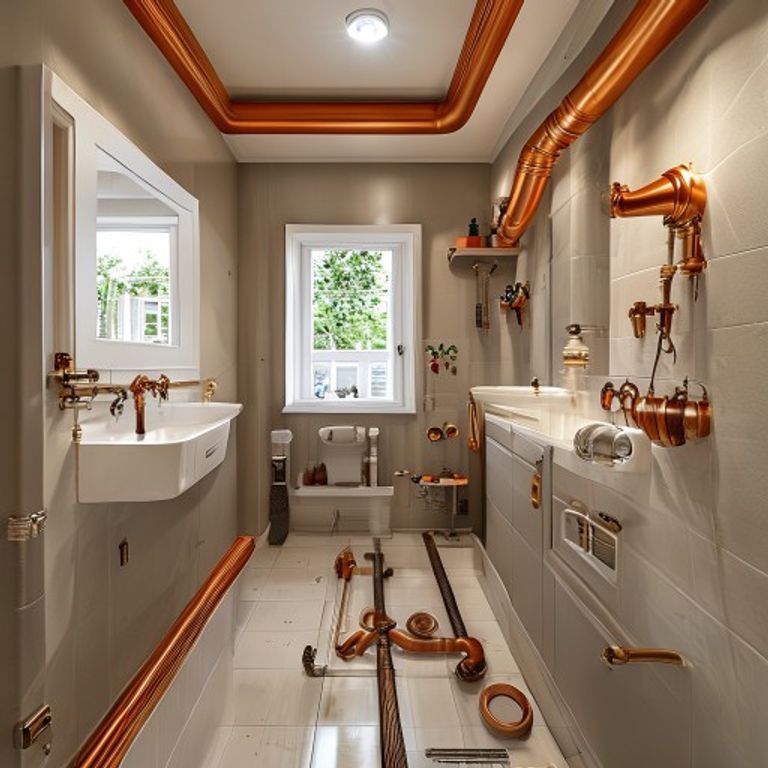 Travaux de plomberie